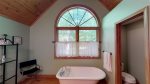 window over tub